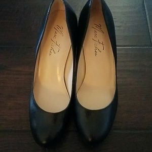 Marc Fisher Black Platform Pumps 8.5 M(B)